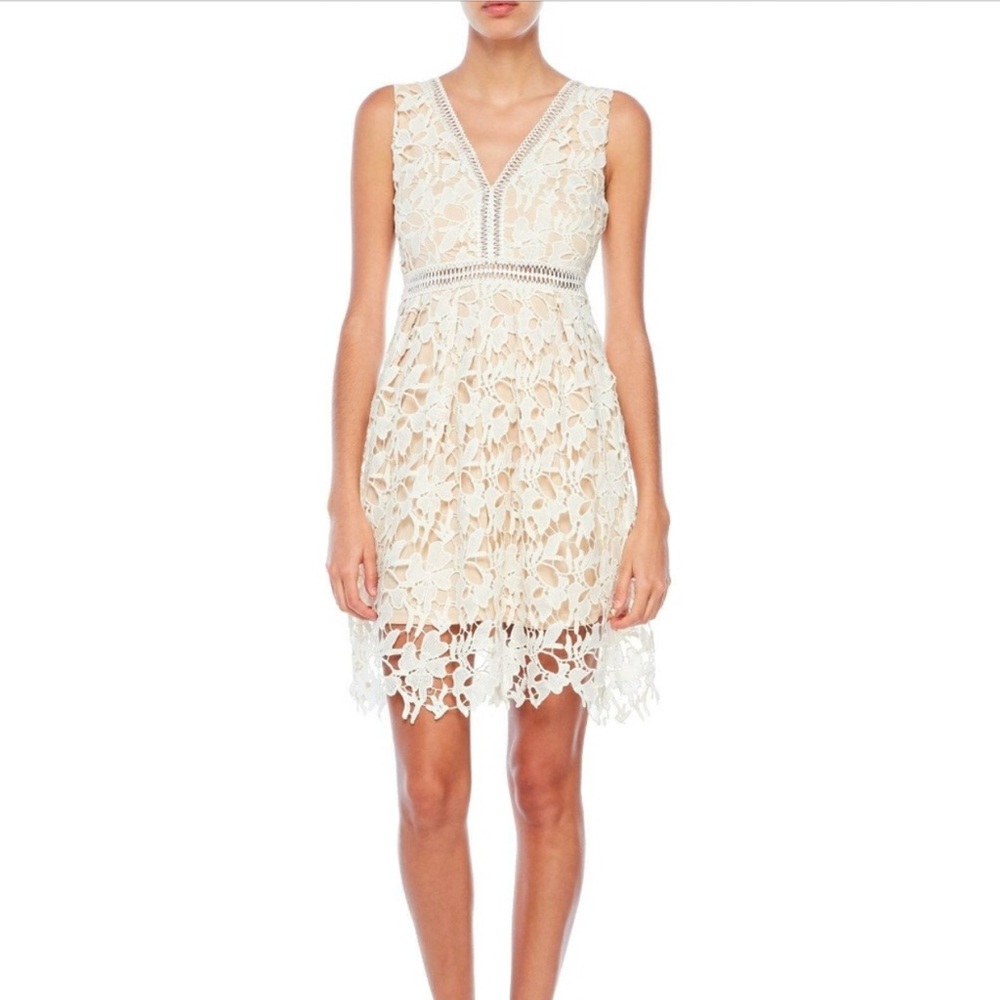 NWT ivory lace dress